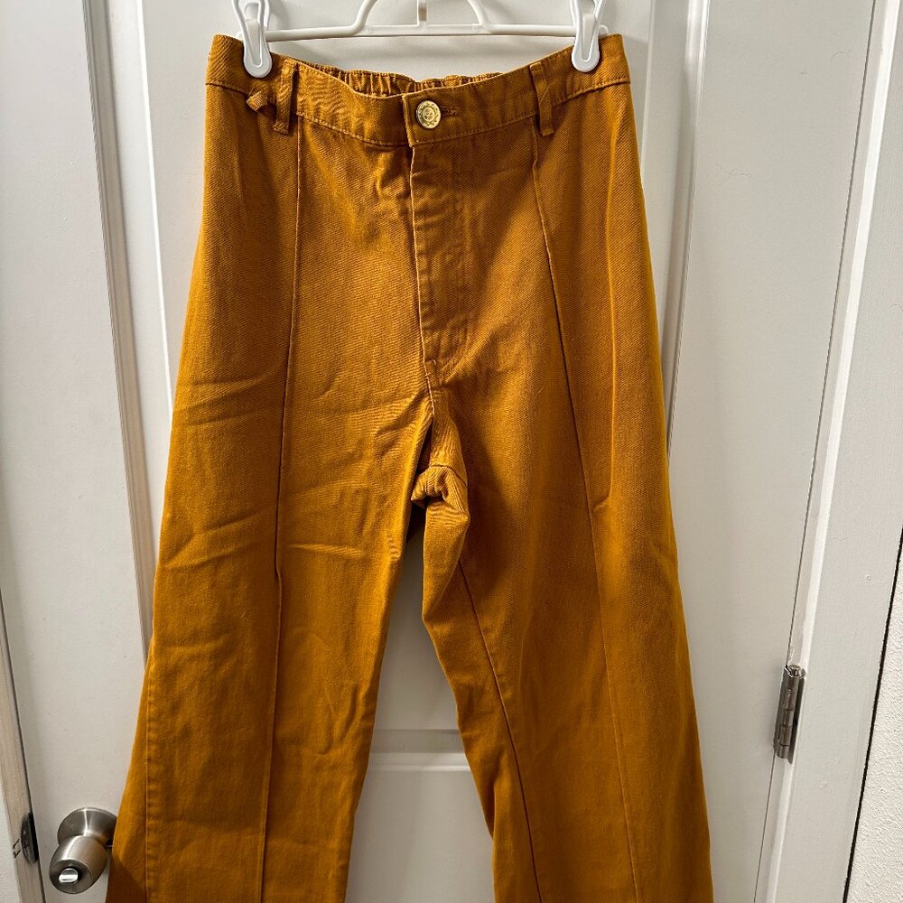 Big Bud Press Western Pants Mustard Yellow Size S